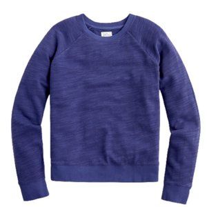 J.Crew vintage cotton terry crewneck pullover